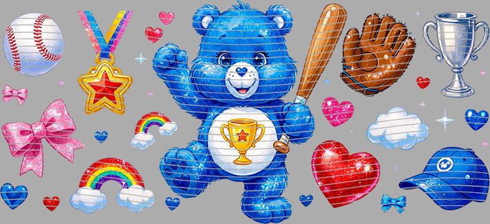 16oz Care Bears-Be-284